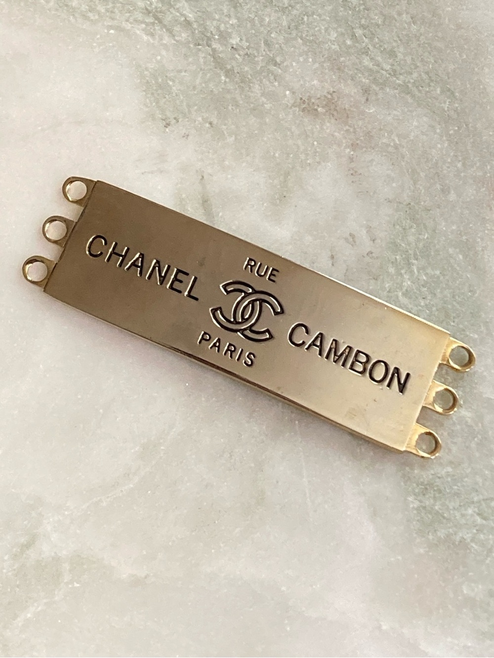 Authentic Chanel Hardware Belt Piece